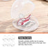 Compact Silicone Pacifier Storage Case for Travel - Baby Toy Organizer