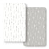 GRSSDER Stretchy Ultra Soft Jersey Knit Fitted Crib Sheets Set 2 Pack,