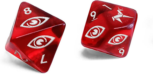 Free League Blade Runner RPG Dice Set - 4 Piece SciFi RPG Accessory