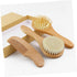 Set YARNOW Hair Brush and Comb Silicone Bath Scrubber for Newborns Soft Wool Brush for Delicate Scalp Care Shower Gift