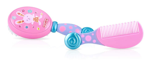 Set, Nuby Brush and Comb Colors May Vary