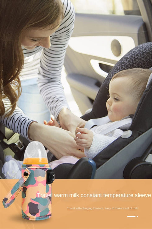 2023 USB Milk Warmer Bag - New Fast Bottle Warmer for Travel, Portable Car Bottle Warmer for Travel, on The Go Bottle