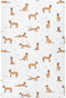 CHUROUSY Belgian Shepherd Dog Crib Sheets for Boys Girl Belgian Malinois Mattress Cover