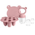 Silicone Breast Milk Popsicle Mold & Fresh Food Teether Feeder - Self Feeding Baby Frozen Teether