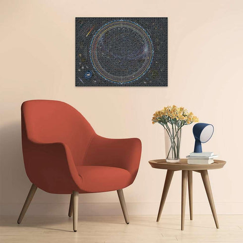 1500 Ravensburger - Map of The Universe - Piece Jigsaw Puzzle - Stunning, Vivid Imagery of Our Galaxy - Colorful Detail
