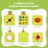 6-12 6 6-in-1 9 hahaland Silicone Baby Tissue Box Toy - Baby Toys Months Montessori Toys for Month Old Babies, Soft