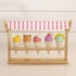 Tender Leaf Toys - Scoops and Smiles, Ice Cream Toy Shop with 5 Solid Wood Pretend Play Set for Kids, Age 3+