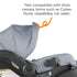 Summer Doona Sunshade Extension | Doona Accessories Stroller for | Car Seat Cover Attachment for Sun Protection |