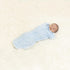 2 Pack 3-6 Comfy Cubs Swaddle Blanket Baby Girl Boy Easy Zipper Wrap Newborn Infant Sleep Sack (Large Months, Blue)