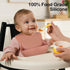 Set of 3 Silicone Bibs for Babies Toddler Girls - Soft Adjustable Waterproof Bibs for Baby Feeding Essentials