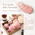 EERKEOD Set Set Set Baby Gift for Newborn New Baby Gift - Newborn Baby Essentials Baby Bath with Baby Blanket Baby