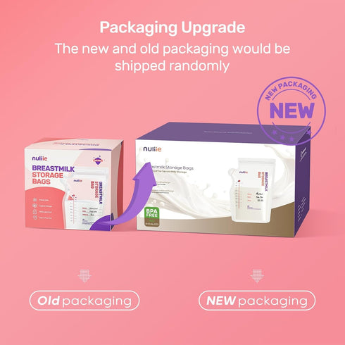 80 8 OZ Nuliie Pcs Breastmilk Storage Bags, Breast Milk Storing Bags, BPA Free, Milk Storage Bags with Pour Spout