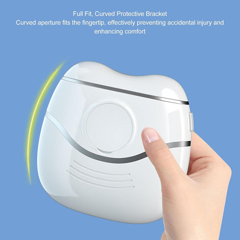 Zoeyilan Trimmer Automatic Electric Nail Clipper, Safety Fingernail with Low Noise Multifunction Nail Scraps Storage