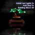 Vaodest LED Light for Lego Bonsai Tree 10281 Model, Compatible with Model 10281, Green