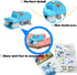 WODMAZ 24 Packs Set Safari Animal Building Blocks for Kids, Animal Building Toys for Birthday Party Favor Easter Egg
