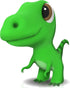 Dinosaur Bath Toys, Mold Free Baby Bath Toys for Toddlers 1-3, BPA-Free, Dishwasher-Safe, 3PCs