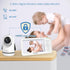 Firskids 5" 2-Way 32H Mode,1000ft Baby Monitor with Camera and Audio, No WiFi Travel Baby Monitor, Pan Tilt Zoom Baby
