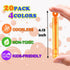 20 Pack Mini Pocket Bubble Wand Toys for Kids, Bubbles Party Favors Supplies for Toddlers, Carnival Birthday Gifts