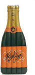 Giant Inflatable Champagne Bottle Pool Float, Large Outdoor Swimming Pool Inflatable Toy for Water Fun
