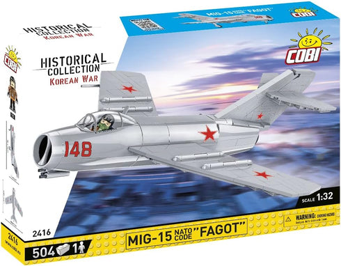 504 /2416/ Mig-15 Pcs Hc Korean War Fagot