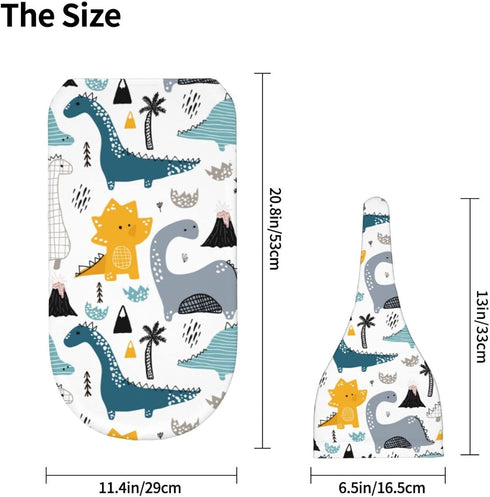 Swaddling Blanket for Baby, Soft Sleeping Bag Sack for Newborn Boys Girls, Unisex Dinosaur