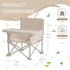 Lavilefora 3-in-1 Portable Baby Chair,Portable Baby Booster Seat with Tray,Folding Toddler High Chair
