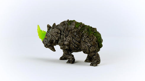 Schleich Eldrador Battle Rhino - High-Intensity Realistic Fantasy Rock Tough Action Figure for Kids Age 7+