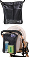 Baby Stroller Organizer, Black, Umbrella Stroller Organizer with Extra Pockets for Snacks, Wipes, Water Bottles