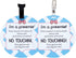 PLIGREAT 2 Pack No Touching Baby Car Seat Sign, No Kissing Baby