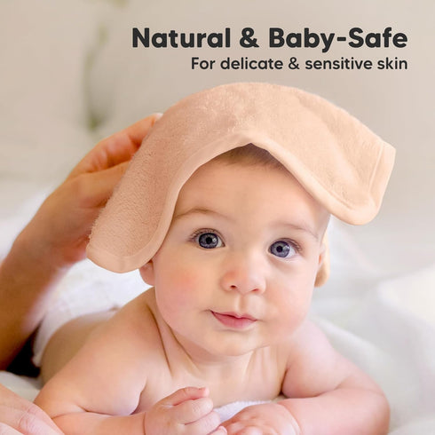 KeaBabies Baby Washcloths and Baby Hooded Towel - Soft Baby Wash Cloths for Newborn, Kids - Baby Towel, Toddler Towels
