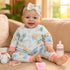 SCOM Baby Doll Girl, 18 inch Realistic Soft Body Baby Doll Real