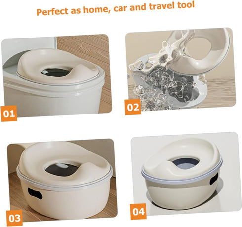 Comfortable Potty Training Seat for Boys and Girls - Lightweight and Portable