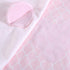 Swaddle Sack for Baby, 3-Ways Adjustable Cotton Sleeping Bag for Newborn Boys and Girls (Pink, 6-12 Months)