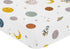 Sweet Jojo Designs Fitted Baby Crib Sheets (Outer Space Themed) for Boys, Infant Nursery, Toddler Room - Standard Size