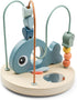 Done by Deer Wally Bead Maze - Educational Toy for Kids, Ocean Blue Theme for Fine Motor Skill Development