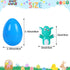 12 Pack Easter Eggs Prefilled with Animal Finger Puppets, Easter Basket Stuffers Plastic Easter Eggs Fillers Surprise