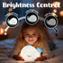 7 Cute Night Light Gifts for Kids, Colors Blue Whale Toys Cute Lamp,Soft Silicone Baby Night Light,Silicone Whale