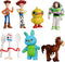 Toy Action Figures Story Toys Set, 1.5-2.3 inches Tall with Woody, Buzz, Jessie (7 Pack)