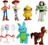 Toy Action Figures Story Toys Set, 1.5-2.3 inches Tall with Woody, Buzz, Jessie (7 Pack)
