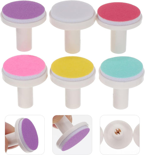 CTIRCHIU 24pcs Trimmer Nail File Pads Electric Nail Replacement Pads for Smooth Lightweight Portable Go Use