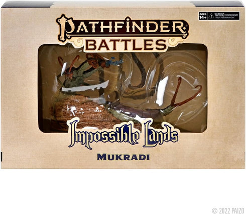 Pathfinder Battles: Mukradi Boxed Figure from Impossible Lands