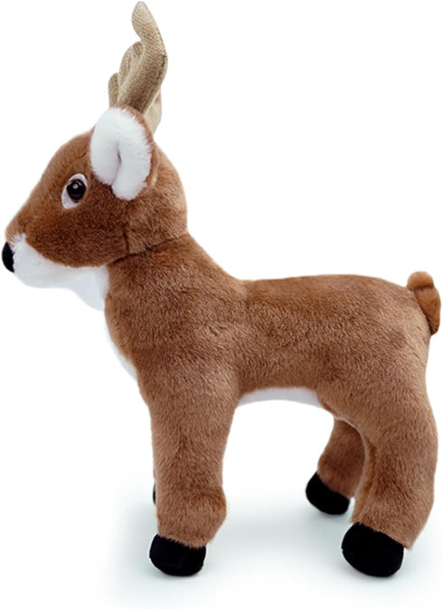 10 INCH,Plushies Sika Deer Stuffed Animal Toy Jungle Animals Stuffed Animals for Girls Plush Sika DeerToys Little
