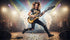(40 Inches) 80s (3 Pack)), Zugar Land Gold Rock-n-Roll Inflatable Guitar Vinyl. Perfect Party Favor, DJ Dance Rocker