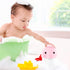 Navaris Baby Hair Rinser - Cute Animal Cup for Bath with 3 Different Pour Spouts - Rinse Shampoo and Keep Water Out of Baby's Face and Eyes - Pink