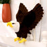 ZWLCWYBDBD 24" Adorable Bald Eagle Plush Toy - Stuffed Animal with Bendable and Stretchable Wings, Ideal for Gifts