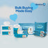 140 Dynarex DynaCare Hugs of Love Baby Wipes - Scented - Alcohol-Free Wipes with Aloe & Lanolin, Safe for Sensitive
