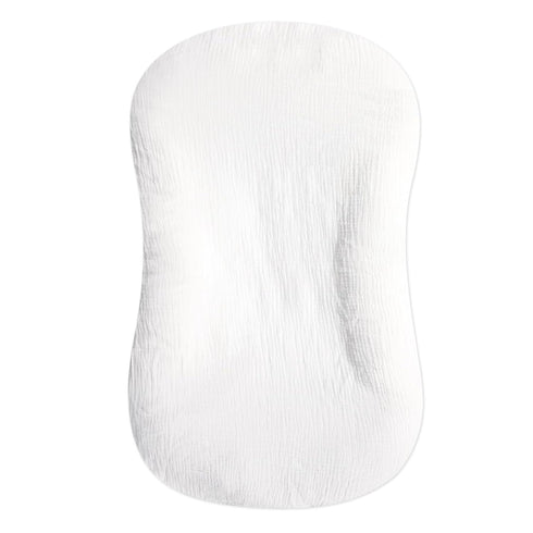 Hooyax Muslin Baby Lounger Cover, Soft Organic Cotton Slipcover Fits Newborn Lounger for Baby Boys and Girls