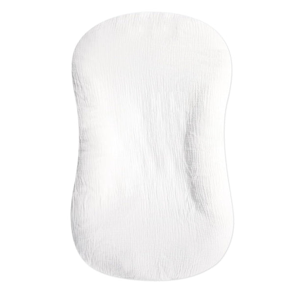 Hooyax Muslin Baby Lounger Cover, Soft Organic Cotton Slipcover Fits Newborn Lounger for Baby Boys and Girls