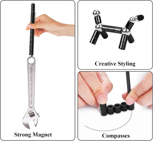 Fidget Toys Adult, Magnetic Fidget Pen, Magnet Pen for Boys, Fun Christmas Easter Basket Stuffers Cool Gifts