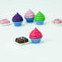 Sophia's Doll-Sized Dessert Set with 8 Pretend Treats, Sprinkled Cupcakes & Petit Fours Plus Napkins for 18" Dolls